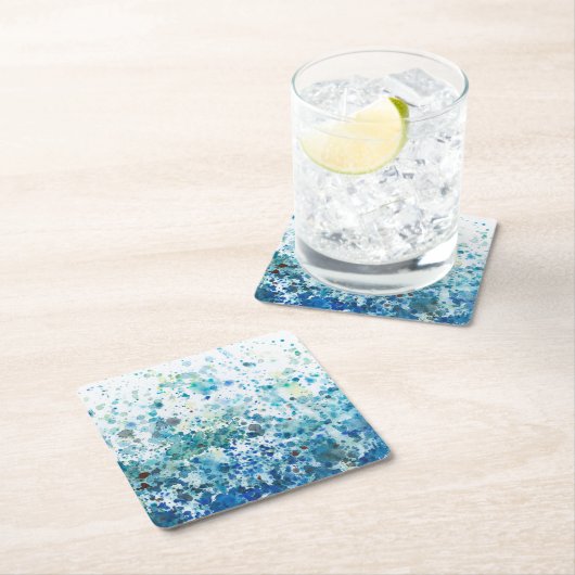 Gespikkeld Zee I Kartonnen Onderzetters (Insitu)