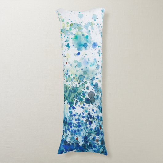 Gespikkeld Zee I Lichaamskussen (Voorkant Verticaal)