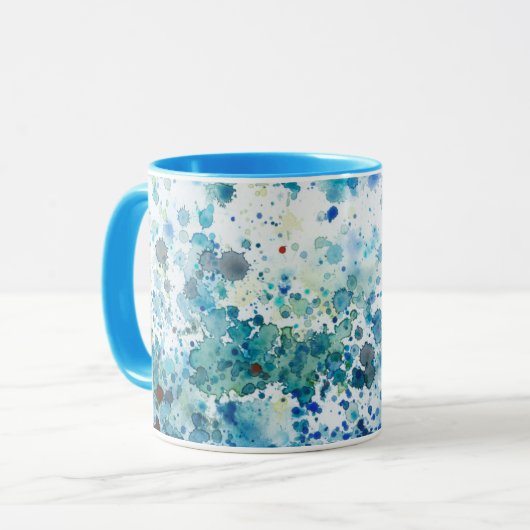 Gespikkeld Zee I Mok (Voorkant links)