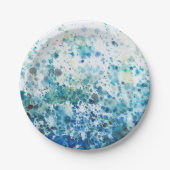 Gespikkeld Zee I Papieren Bordje (Voorkant)