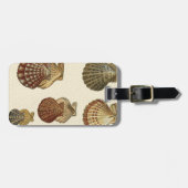 Gespikkelde Antiek schalen Bagagelabel (Voorkant horizontaal)