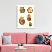 Gespikkelde Antiek schalen Canvas Afdruk (Insitu (Woonkamer))