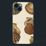 Gespikkelde Antiek schalen Case-Mate iPhone Case<br><div class="desc">Artiest Denis Diderot is getalenteerd en bekend om zijn grote afbeeldingen in het leven van zeeen. In dit levendige afbeelding vangt hij vier gekraakte Conch-seizoenen in hun meest natuurlijke stijl. Conches worden vaak gekraakt zoals deze vier seizoenshellen en in een sepia-achtige toon. Haal vandaag je zeeschol-product en je kunt jezelf...</div>