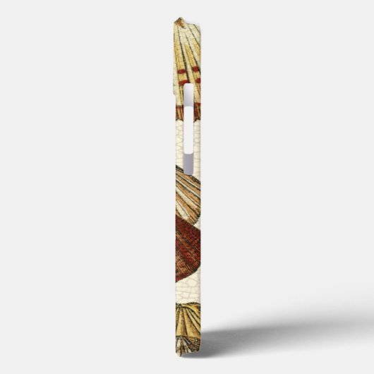 Gespikkelde Antiek schalen Case-Mate iPhone Case (Achterkant / Links)