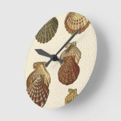 Gespikkelde Antiek schalen Ronde Klok (Hoek)