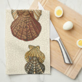 Gespikkelde Antiek schalen Theedoek (Quarter Fold)