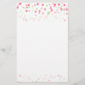 Gespikkelde banketbakkerij briefpapier (Voorkant)