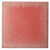 Gespikkelde Bloed Oranje Keramische tegel Tegeltje (Voorkant)