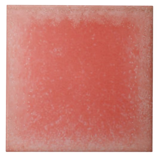 Gespikkelde Bloed Oranje Keramische tegel Tegeltje (Voorkant)