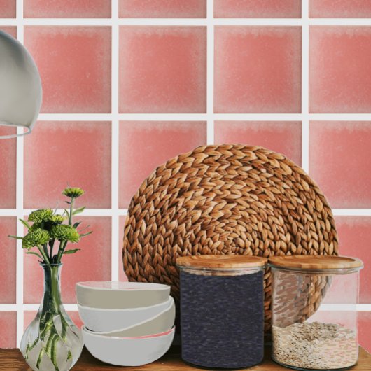 Gespikkelde Bloed Oranje Keramische tegel Tegeltje