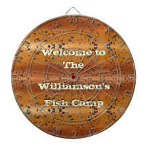 Gespikkelde bruine forel patroonfamilie viskamp