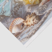 Gespikkelde Chihuahua Strand Bliss Decoupage Tissuepapier (Detail)