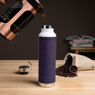 Gespikkelde Cosmic Noir-waterfles Waterfles