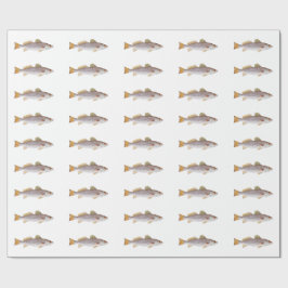 Gespikkelde forel - Gepotteerde zeeforel Cadeaupapier