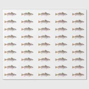 Gespikkelde forel - Gepotteerde zeeforel Cadeaupapier