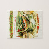 Gespikkelde  forel kunst legpuzzel (Horizontaal)