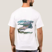 Gespikkelde forelvoer t-shirt (Achterkant)