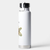 Gespikkelde gele lelie bloem gepersonaliseerd waterfles (Rechts)