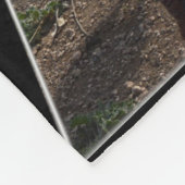 Gespikkelde Haan Uitstulpend Kunst, Groter fleece  Deken (Hoek)