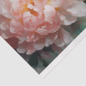 Gespikkelde Hen Groene Koffer Decoupage Tissuepapier (Detail)