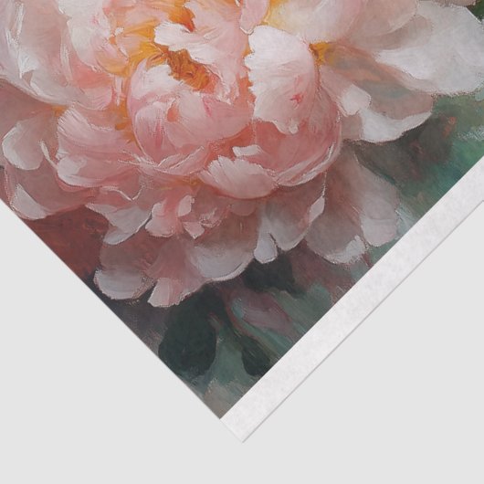 Gespikkelde Hen  Groene Koffer Decoupage Tissuepapier (Detail)