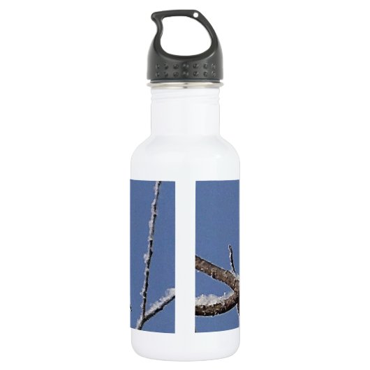  gespikkelde houtspecht waterfles  (Achterkant)