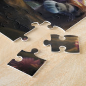 Gespikkelde katten legpuzzel (Zijkant)