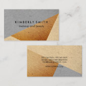 Gespikkelde kleurenblokken visitekaartje (Voorkant / Achterkant)