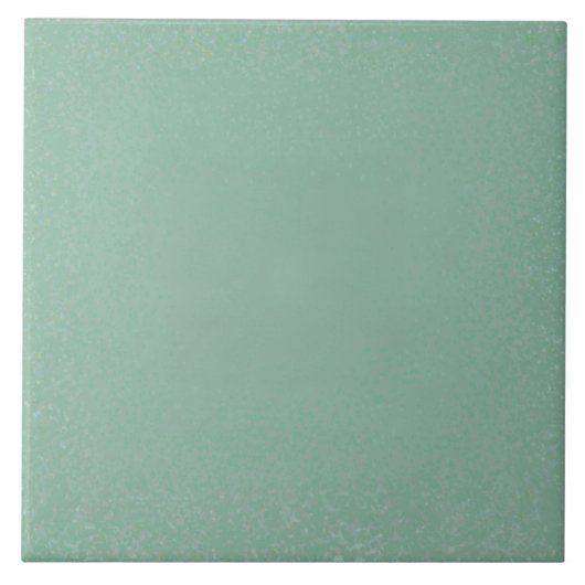 Gespikkelde koele groene keramische tegel tegeltje (Voorkant)
