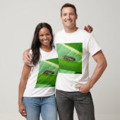 Gespikkelde lef-hopper-producten met scherpschutte t-shirt (Unisex)
