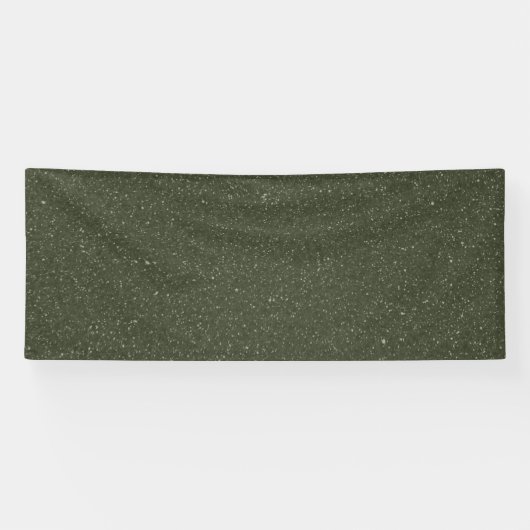 Gespikkelde Mosgroene Aangepaste Banner (Horizontaal)
