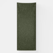 Gespikkelde Mosgroene Aangepaste Banner (Verticaal)