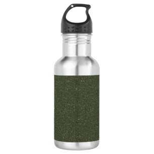 Gespikkelde Moss Green aangepaste waterfles