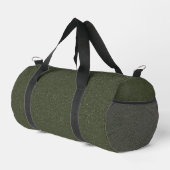 Gespikkelde Moss Green Duffel Bag – Plunjezak (Rechterhoek)