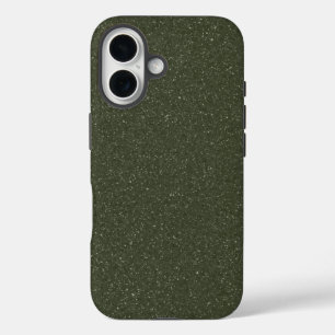 Gespikkelde Moss Green iPhone 16 Hoesje – 