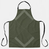 Gespikkelde Moss Schort met Diamond Overlay (Voorkant)