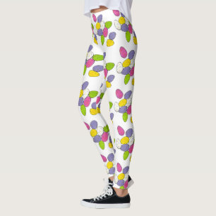 Gespikkelde paaseieren Chocolate Eieren Snoep Leggings