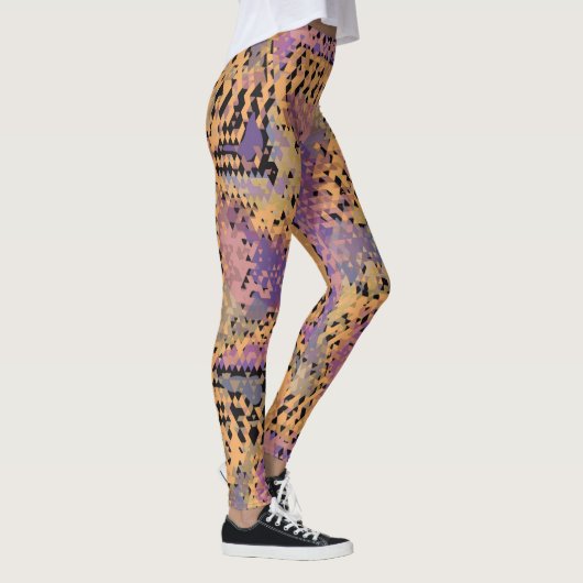 Gespikkelde Pop Leggings (Rechts)