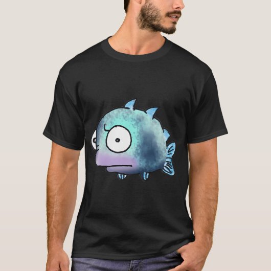 Gespikkelde Skeptische Vis T-shirt (Voorkant)