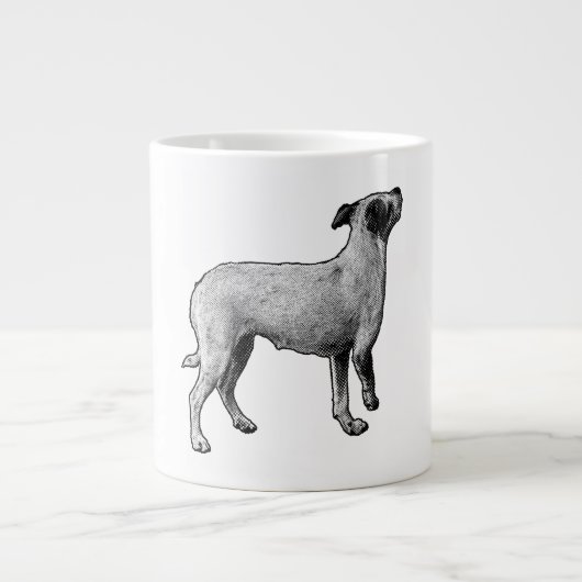 Gespikkelde Skywatch Pup Grote Koffiekop (Voorkant)
