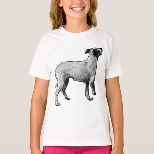 Gespikkelde Skywatch Pup T-shirt (Voorkant)