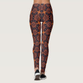 Gespikkelde Sterrenval Lattice Leggings (Achterkant)