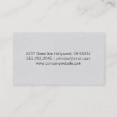 Gespikkelde textuur visitekaartje (Achterkant)