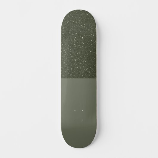 Gespikkelde Top Moss Groene Skateboard Deck (Custo (Voorkant)