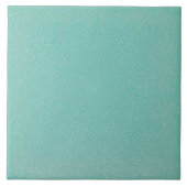 Gespikkelde Turquoise Groene Keramische tegel Tegeltje (Voorkant)