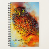 Gespikkelde uil gepersonaliseerde planner (Voorkant)