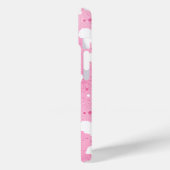 Gespikkelde zoete harten Case-Mate iPhone case (Achterkant / Links)