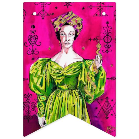 Gespioneerde tapijten vlaggetjes (Tweede vlag)