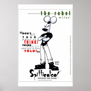 Gespireerd - de Rebel Poster