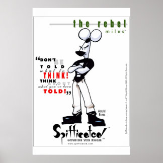 Gespireerd - de Rebel Poster